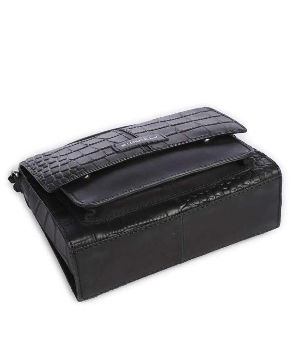 Cool Colbie Umhängetasche geprägtes Leder schwarz