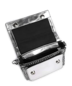 Cool Colbie Umhängetasche geprägtes Leder silber