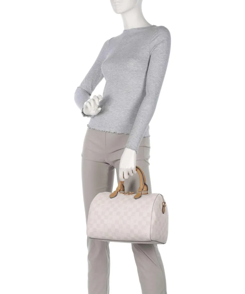 Cortina Piazza Aurora Handtasche Lederimitat elfenbein