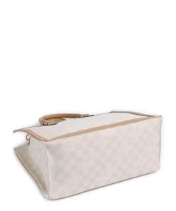 Cortina Piazza Handtasche Lederimitat elfenbein