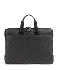 Cortina Piazza Janus Aktentasche 13″ Lederimitat braun/schwarz