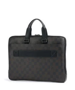 Cortina Piazza Janus Aktentasche 13″ Lederimitat braun/schwarz