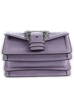 Couture 01 Umhängetasche Lederimitat violett