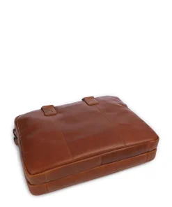 Cow Wax Pull Up Fabian Aktentasche 15″ Rindsleder cognac
