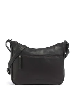 Cow Wax Pull Up Loraine Umhängetasche Rindsleder dunkelbraun