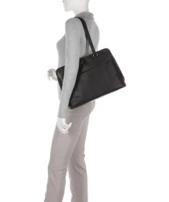 Cow Wax Pull Up Lugano Shopper 14″ Pull-Up Rindsleder dunkelbraun