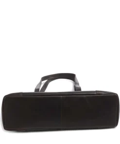 Cow Wax Pull Up Lugano Shopper 14″ Pull-Up Rindsleder dunkelbraun