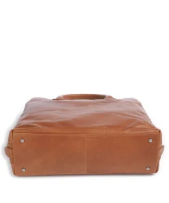 Cow Wax Pull Up Passau Handtasche 10″ Pull-Up Rindsleder cognac