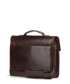 Crazy Horse Notes Aktentasche 15″ Rindsleder dunkelbraun