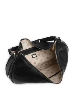 Cresidia Beuteltasche Lederimitat schwarz