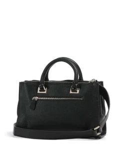 Cresidia Handtasche Lederimitat schwarz