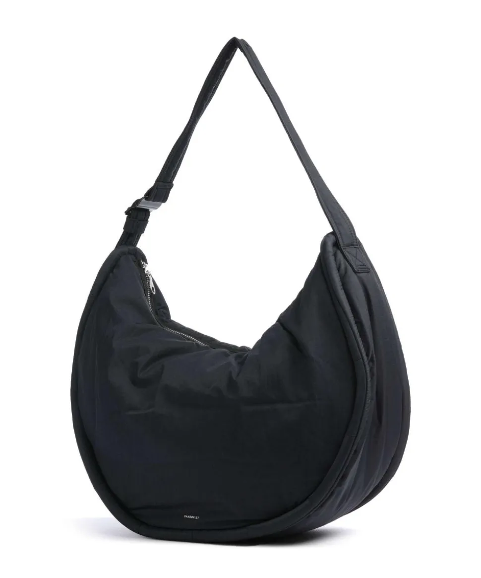 Curve L Beuteltasche recyceltes Nylon schwarz