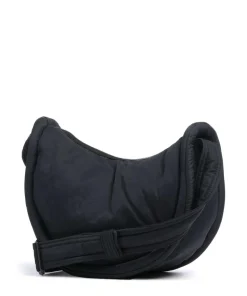 Curve S Umhängetasche recyceltes Nylon schwarz