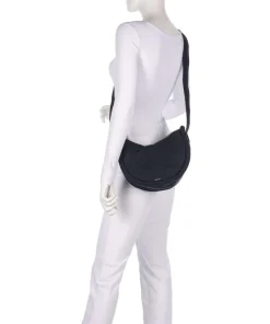 Curve S Umhängetasche recyceltes Nylon schwarz