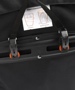 Cycle II 28 QMR 2.0 Gepäcktasche recyceltes Polyester schwarz