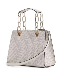 Cynthia Handtasche Canvas elfenbein