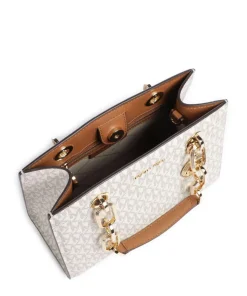 Cynthia Handtasche Canvas elfenbein