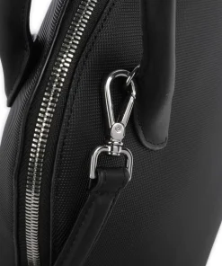 Daily City Handtasche Kunststoff schwarz