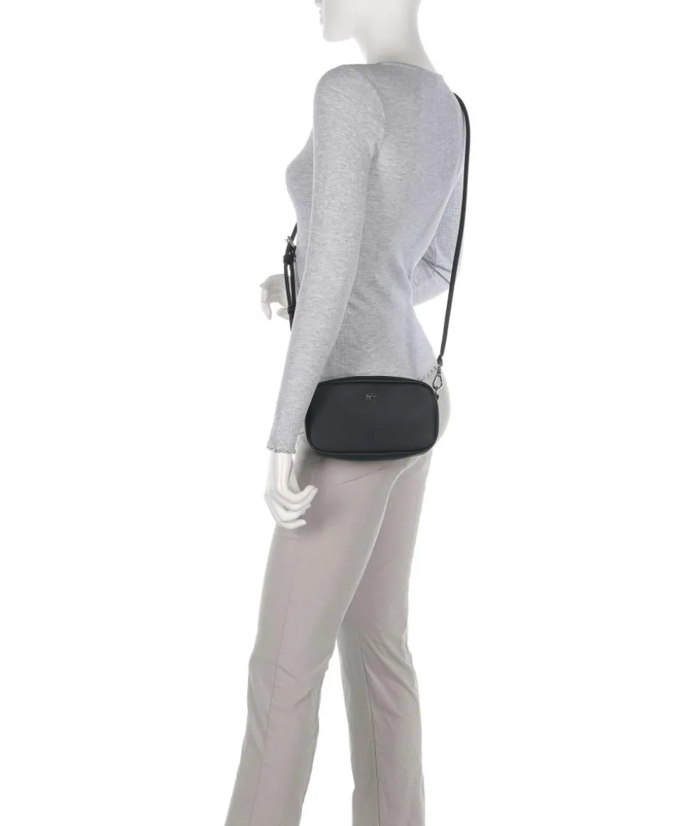 Daily City Umhängetasche Kunststoff schwarz