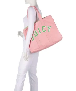 Daisy Canvas L Shopper Baumwolle rosa