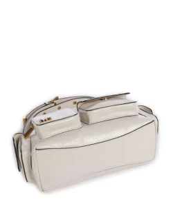 Dakota Small Umhängetasche Pull-Up Rindsleder creme