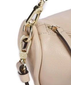 Dalia Willow Beuteltasche genarbtes Leder natur