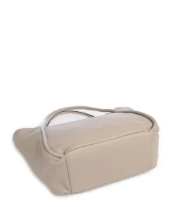 Dalia Willow Shopper genarbtes Leder beige