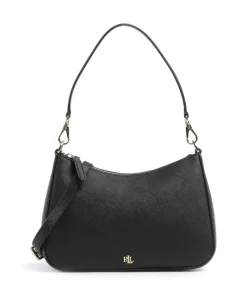 Danni 26 Schultertasche Saffiano-Rindsleder schwarz