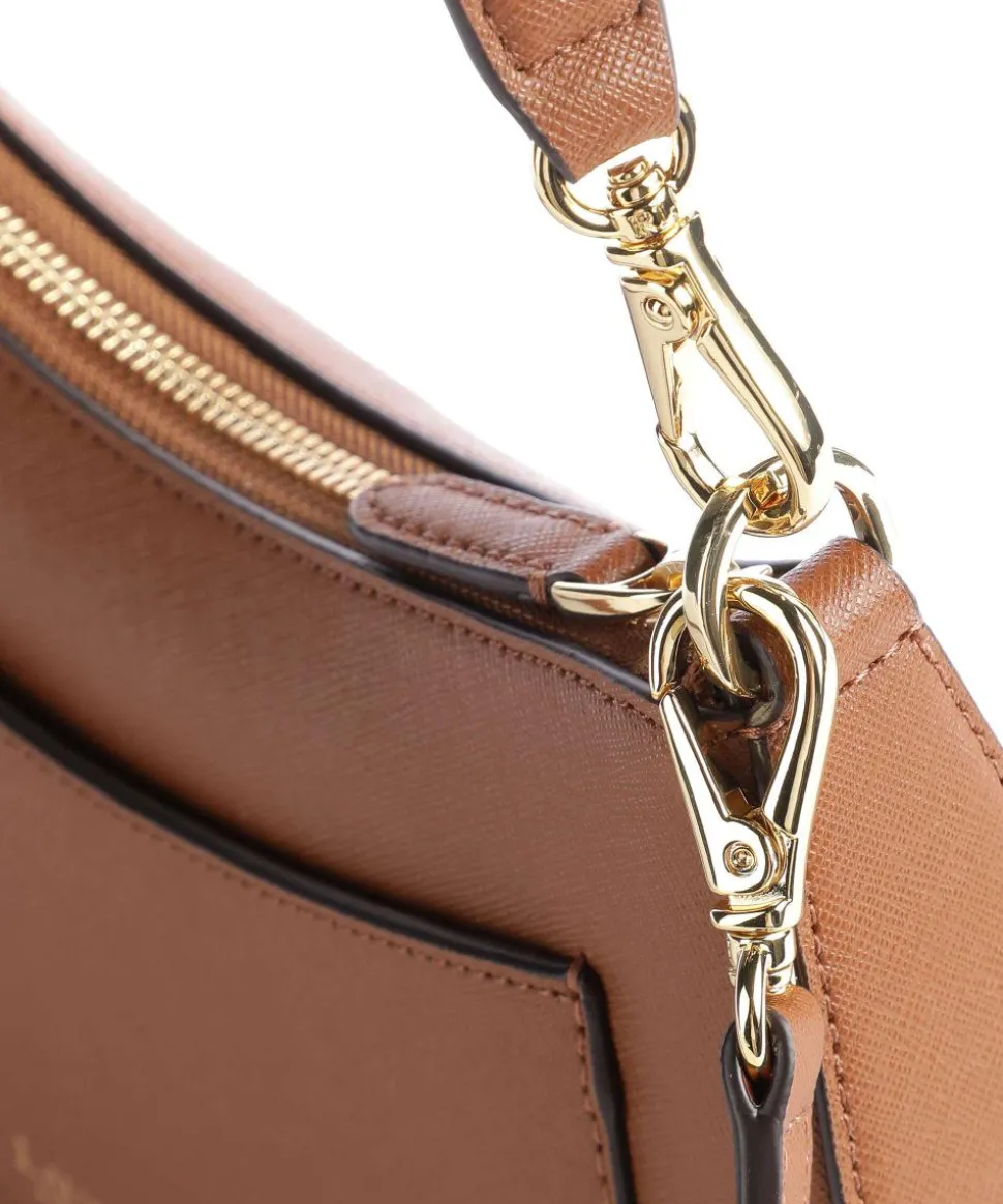 Danni 26 Schultertasche Saffiano-Rindsleder tan