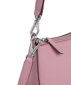 Danni 26 Schultertasche Saffiano-Rindsleder pink