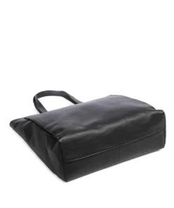 Danya Shopper genarbtes Rindsleder schwarz