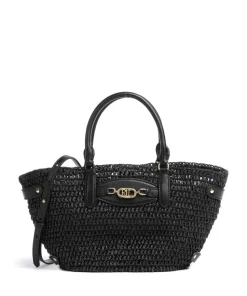 Daphney 20 Straw Handtasche Bast schwarz