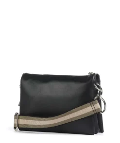 Darceyy Umhängetasche fein genarbtes Rindsleder schwarz