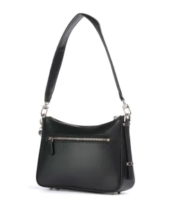 Daryna Schultertasche Lederimitat schwarz