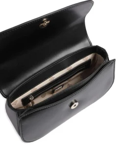 Daryna Schultertasche Lederimitat schwarz