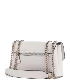 Daryna Schultertasche Lederimitat weiß