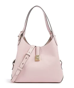 Deco Beuteltasche genarbtes Rindsleder rosa