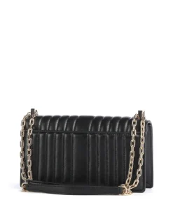 Deco Schultertasche fein genarbtes Rindsleder schwarz