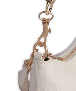 Decoro Edition Aimee Schultertasche Lederimitat weiß