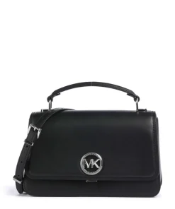 Delancey Handtasche fein genarbtes Rindsleder schwarz