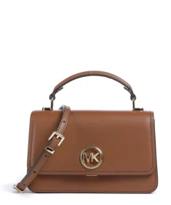 Delancey Umhängetasche fein genarbtes Rindsleder braun