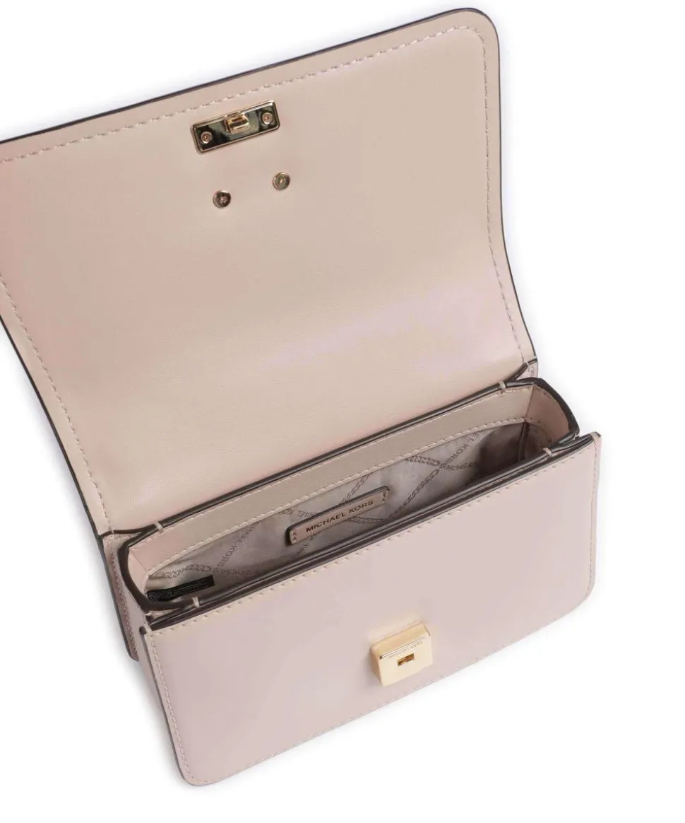 Delancey Umhängetasche fein genarbtes Rindsleder altrosa