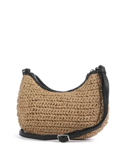 Denela Umhängetasche Bast natur