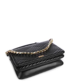 Desiree Umhängetasche fein genarbtes Rindsleder schwarz