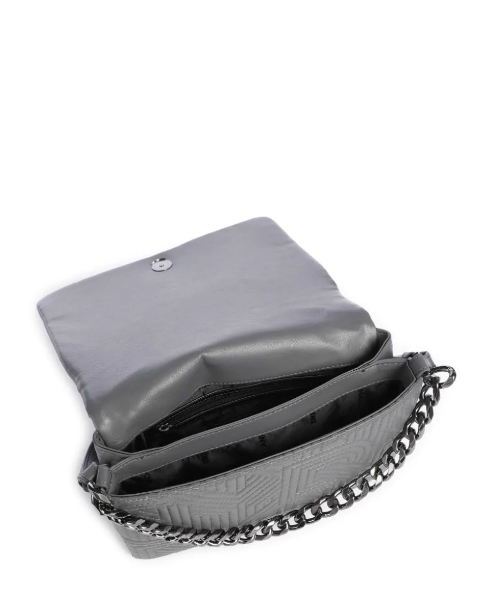 Desiree Umhängetasche Lederimitat dunkelgrau