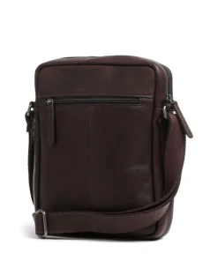 Dessau Umhängetasche Pull-Up Rindsleder dunkelbraun