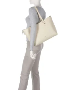 Diadora L Shopper genarbtes Rindsleder creme