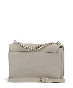 Diadora S Schultertasche fein genarbtes Rindsleder beige