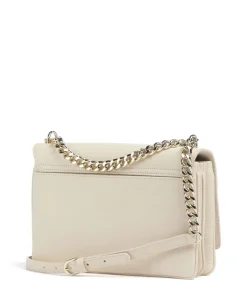 Diadora S Schultertasche genarbtes Rindsleder creme