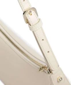 Diadora XS Schultertasche genarbtes Rindsleder creme